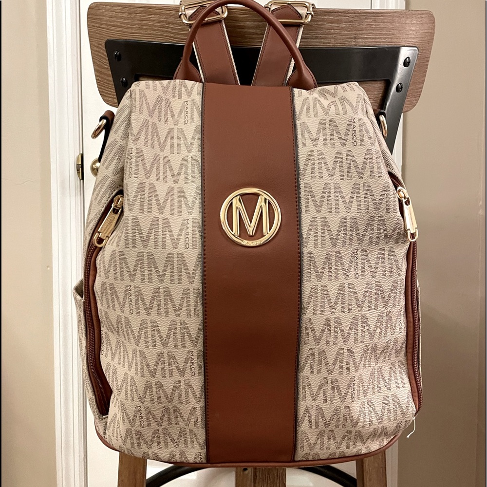 Roomy “Marco” Backpack/shoulder Strap Purse!